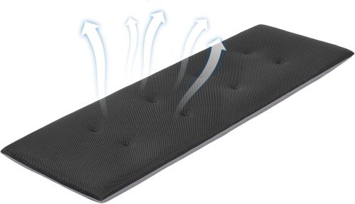 Shinnwa 竹炭入り 高反発 長座布団 43×130cm 17157_SRD_CTQ_BK