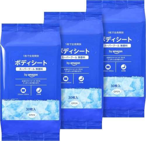 アマゾン(Amazon) by Amazon ボディシート スーパークール 無香料