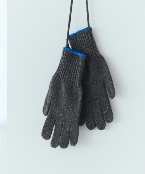 フリークスストア(FREAK'S STORE) WOOL EASY SLIT GLOVE ウール イージーグローブ スマホ対応スリット付き