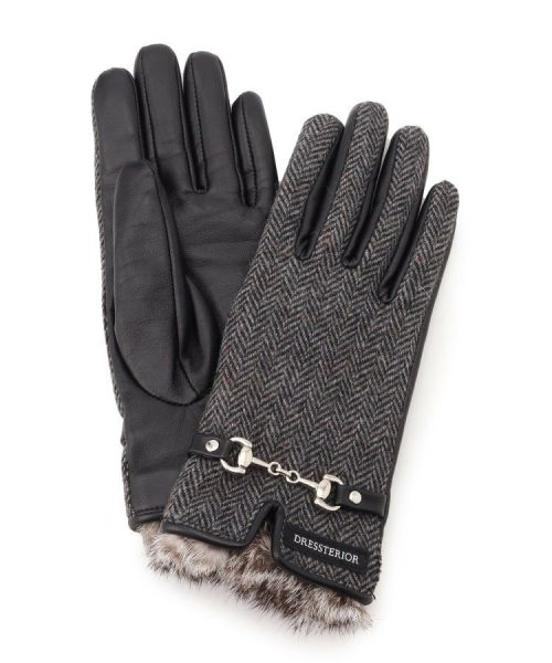 ドレステリア(DRESSTERIOR) スマホ対応 ラビットファースマートフォングローブ