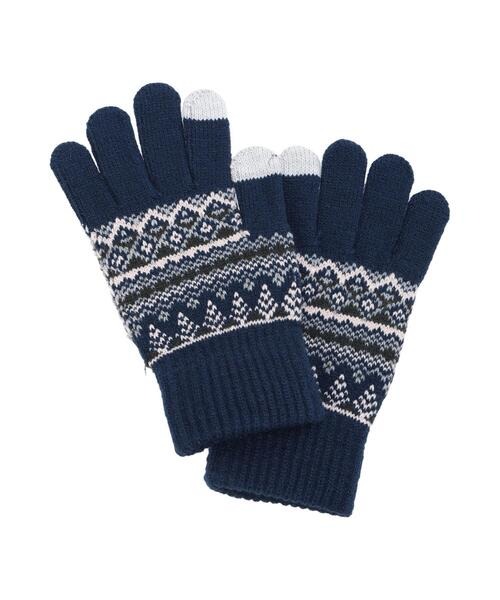 サマンサモスモス(Samansa Mos2) スマホ対応 裏起毛JQDグローブ