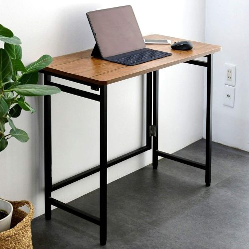 山善(YAMAZEN) 折りたたみテーブル 組み立て不要 RPST8040H