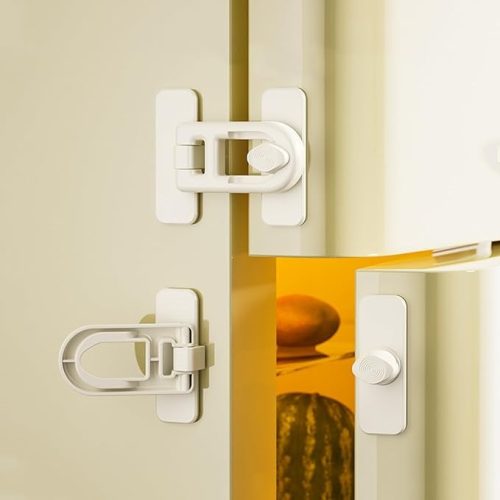 ZEWZE チャイルドロック 冷蔵庫ロック 2個セット