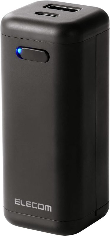 エレコム(ELECOM) 乾電池式モバイルバッテリー C×1+A×1/A-Cケーブル付属 DE-KD06