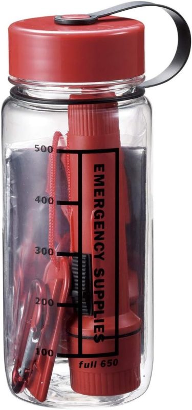 丸辰(Marutatsu) 丸辰 防災 対策 携帯 ボトル 5点セット 33060