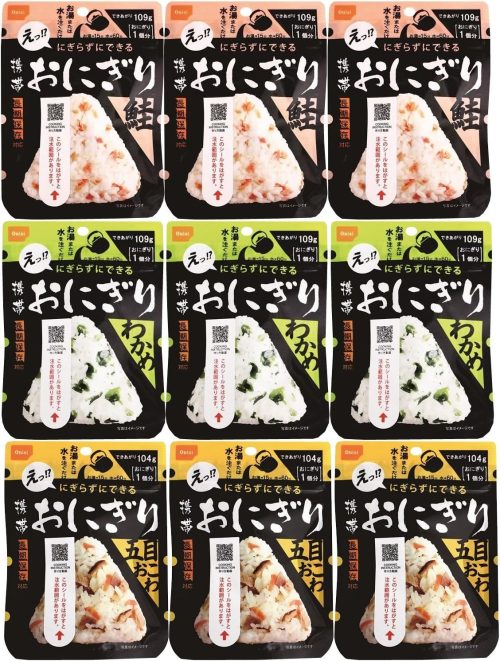 尾西食品 携帯おにぎり