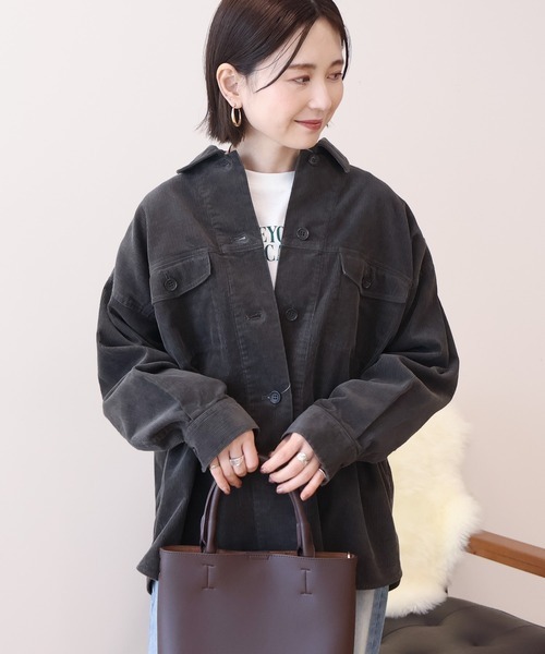 アメリカンホリック(AMERICAN HOLIC) コーデュロイCPOシャツジャケット