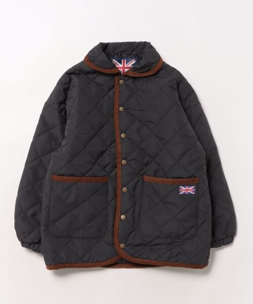 マーキーズ(MARKEY'S) マシンウォッシャブル ショールカラーダイヤキルトジャケット