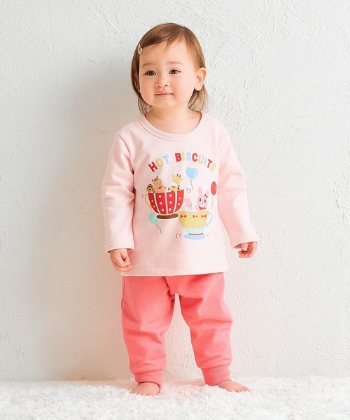 ホットビスケッツ(HOT BISCUITS) ルームウェア ピンク