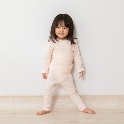 ベビーザらス 着心地おばけ ニットキルト 腹巻付きパジャマ