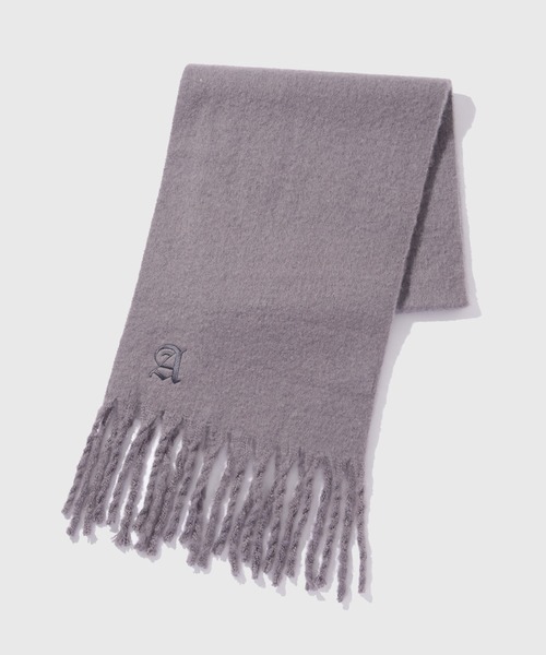 アダムエロペ(ADAM ET ROPE’) ボリュームフリンジ ストール マフラー