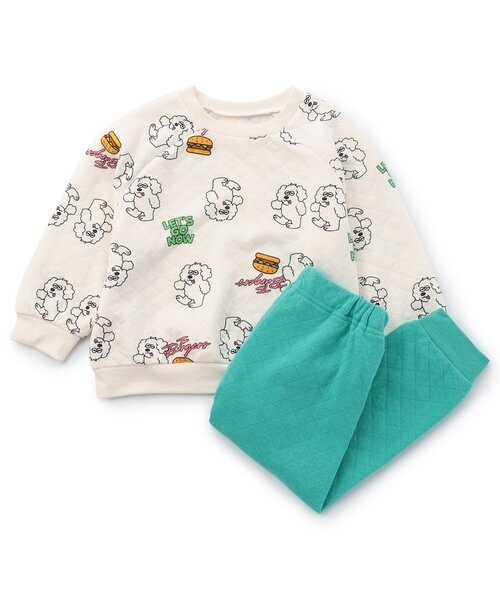 ブリーズ(BREEZE) バラエティキルトかぶりパジャマ