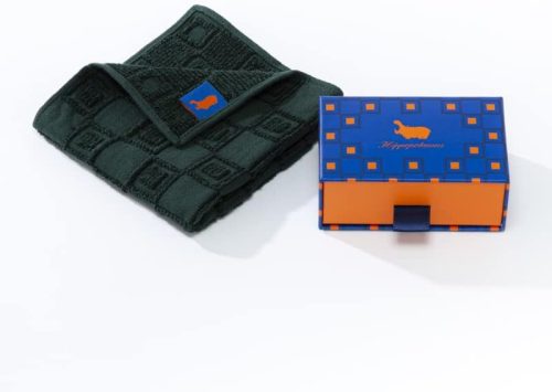 ヒポポタマス(Hippopotamus) オーガニックコットン&バンブー ガーゼハンカチーフボックス