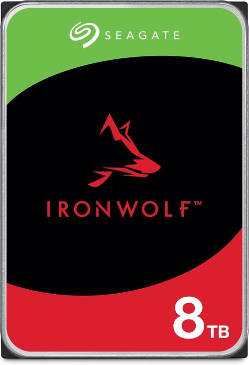 シーゲート(SEAGATE) IronWolf NAS用 キャッシュ256MB 8TB 3.5インチ ST8000VN002