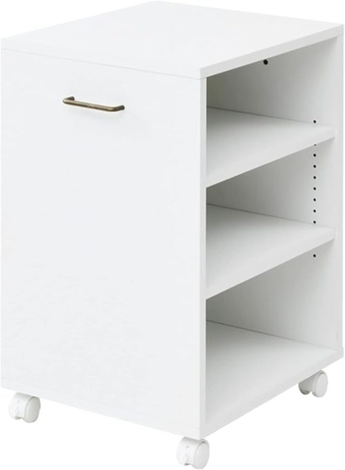 山善(YAMAZEN) 収納ラック キャスター付き ECSR-4538