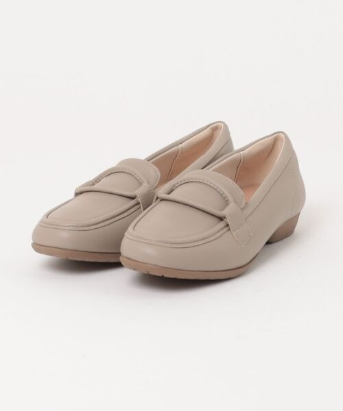 エルプラネット(ELLE PLANET) リングチャーム付きソフトローファーシューズ