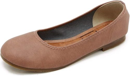 キラキラ(kilakila) ま～るいつま先のぺたんこパンプス