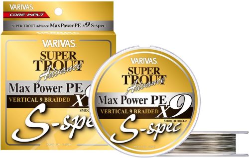 バリバス(VARIVAS) スーパートラウト アドバンス マックスパワーPE X9 Sスペック