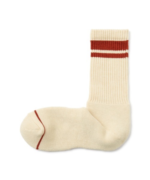 無印良品 紳士 足なり直角 あったか綿 厚手靴下