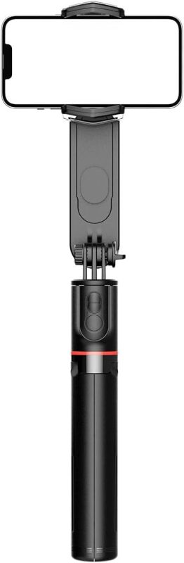 グリーンハウス(GREEN HOUSE) スマートフォン用かんたんスタビライザー LEDライト付き GH-SGB