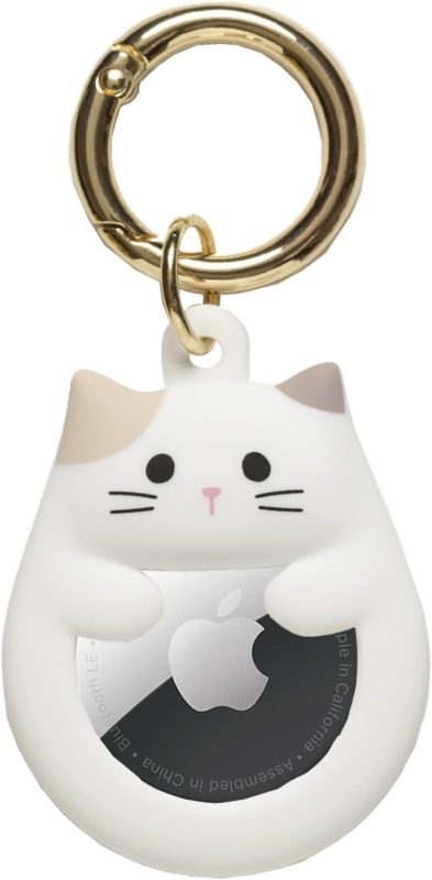 NATURAL design Petit Animal AirTagケース みけねこ AT-PA01