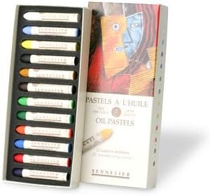 セヌリエ(SENNELIER) オイルパステル 12色セット