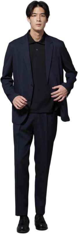 ナノ・ユニバース(nano・universe) Damerino LANATEC シャークスキンセットアップ 防シワ形態安定