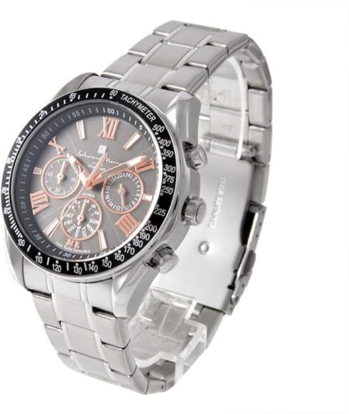 サルバトーレマーラ(SALVATORE MARRA) 腕時計 SM15116-SSBKPG