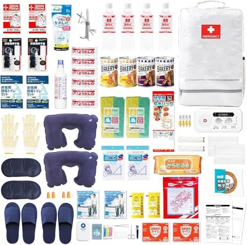 防災防犯ダイレクト 地震対策30点避難セット plus+ B104