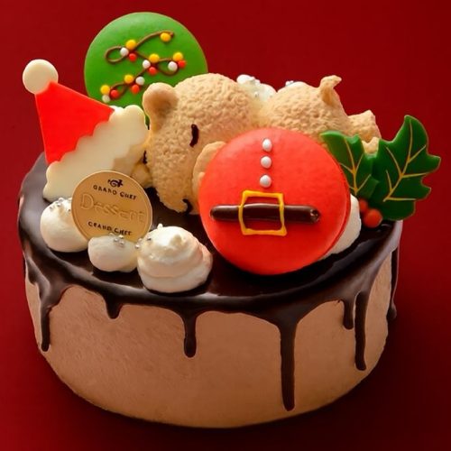 Cake.jp Amange くまサンタのごほうびショコラ クリスマス