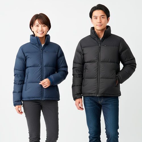 ワークマン(WORKMAN) リペアテック 洗えるフュージョンダウンフーディー/スタンドブルゾン