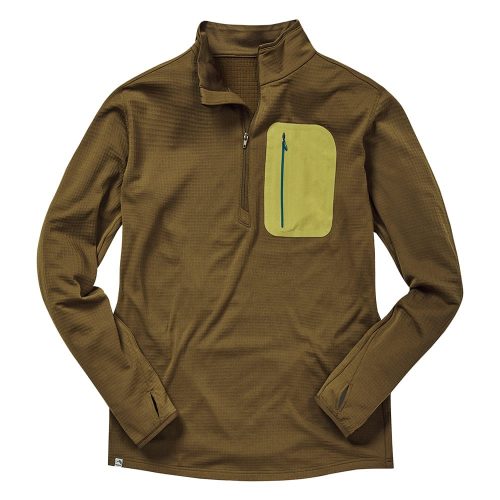 ワークマン(WORKMAN) ブロックフリーストレッキング ハーフジップ