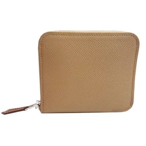 エルメス(HERMES) ラウンドファスナー アザップ シルクイン ミニ財布 チャイ モーヴシルベストル チャイ クリケティス