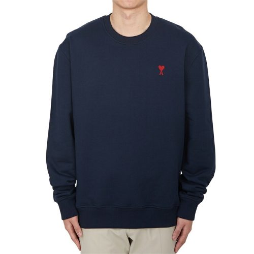 アミパリス(AMI PARIS) ループバック オーガニックコットンフリース Ami de Coeur スウェットシャツ