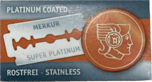 メルクール(MERKUR) カミソリ刃 スーパープラチナ