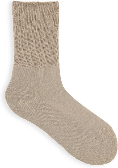 タビオ(Tabio) 温脚Labo 光電子×ウール 履き口ゆったり底パイルソックス