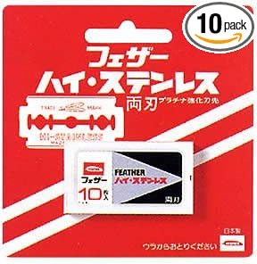 フェザー(FEATHER) ハイ・ステンレス両刃 10枚入