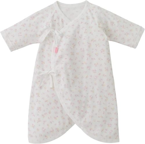 ミキハウス ホットビスケッツ(MIKIHOUSE HOT BISCUITS) 総柄フライスコンビ肌着