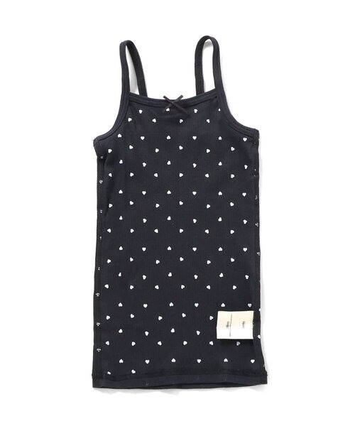 アプレレクール(apres les cours) 深あきインナーリブキャミソール