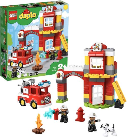 レゴ(LEGO) DUPLO 光る! 鳴る! 消防車と消防署 10903