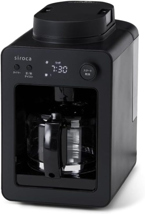 シロカ(siroca) 全自動コーヒーメーカー カフェばこ SC-A352