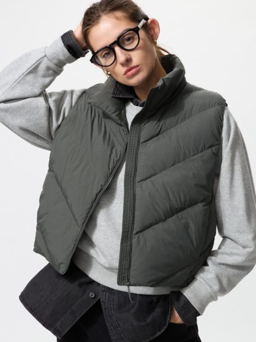 ユニクロ(UNIQLO) パフテッククロップドベスト