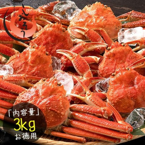 しおそう ズワイガニ 訳あり 3kg