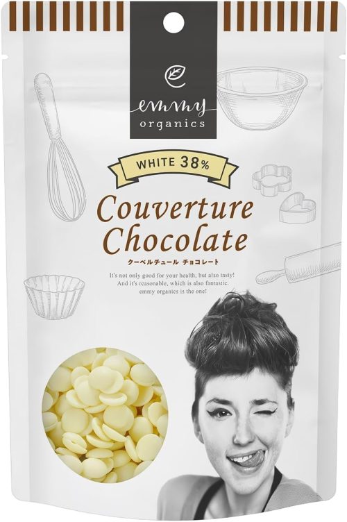 emmy organics クーベルチュールチョコレート ホワイト38％