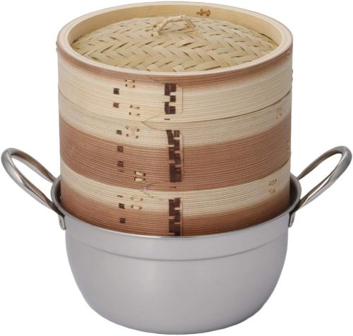 タクミ製作所 杉 中華せいろ 18cm 鍋セット 0014