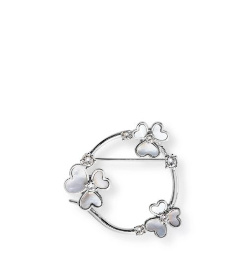 アンテプリマ(ANTEPRIMA) シェルフィオーリ ハート サークルブローチ