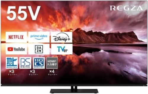 TVS REGZA 4K有機ELレグザ REGZA 55X8900N