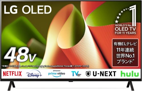 LGエレクトロニクス(LG Electronics) 4K有機EL AI テレビ OLED48B4PJA