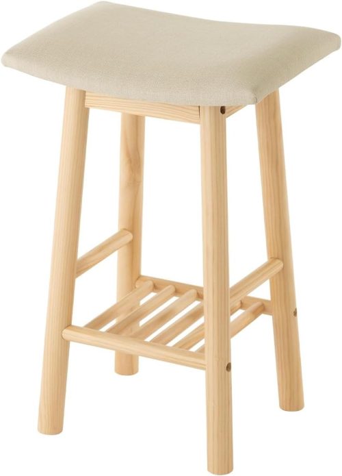 ぼん家具 カウンターチェア 木製 ファブリック CHR100244