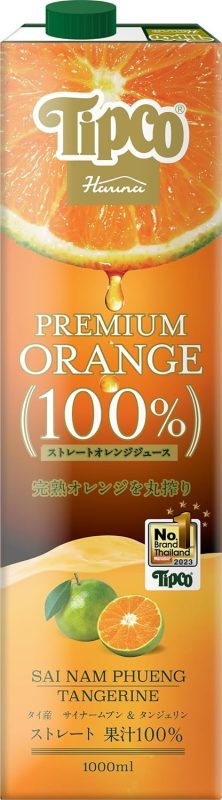 ハルナプロデュース Tipco プレミアムオレンジ100％